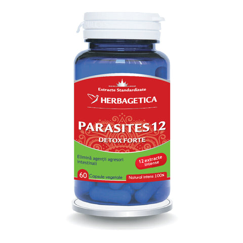 Parasites 12 Detox Forte, 60 Capsule