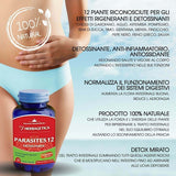 Parasites 12 Detox Forte, 60 Capsule