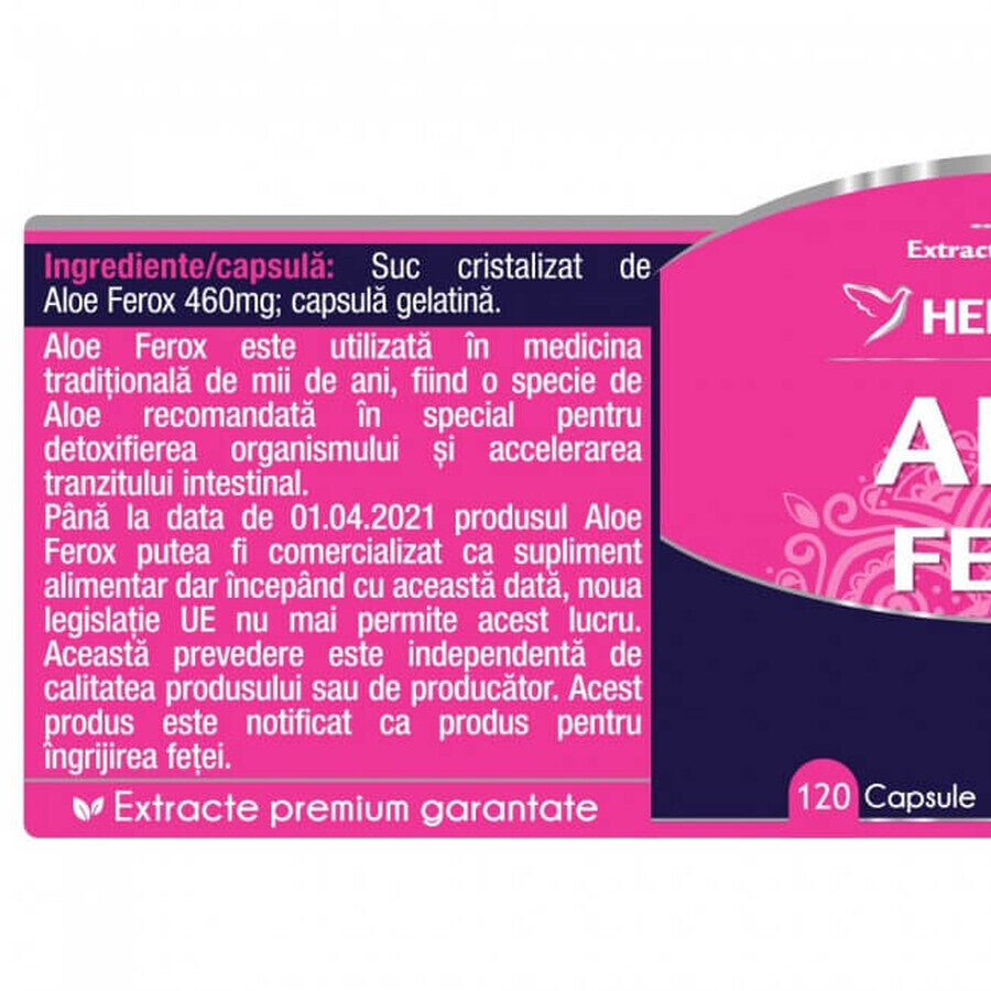 Aloe Ferox, 120 Capsule